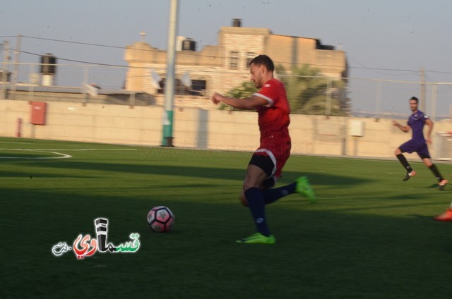 نادي الوحدة يطحن سروتكين4-0 على ارض الملعب الشرقي بالكادر المحلي واللاعب القسماوي يثبت نفسه